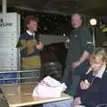 On the ferry, Mikey-P's Stag Weekend, Amsterdam, Netherlands - 5th March 2004