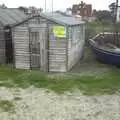 A shed for sale on the sea front, Moping in Southwold, Suffolk - 3rd April 2004