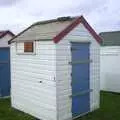 Small changing huts near the car park, Moping in Southwold, Suffolk - 3rd April 2004