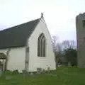 The detatched church at Bramfield, Moping in Southwold, Suffolk - 3rd April 2004