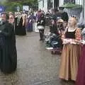 An announcement is made, Badminton Sprogs and The Skelton Festival, Diss, Norfolk - 1st May 2004