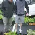 Gov and Phil look at more plants, A Trip Around Leeds Castle, Maidstone, Kent - 9th May 2004