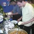 A huge vat of Mexican pork stew, Trigenix Mexican and a Fire-Escape Barbeque, Eye, Suffolk - 22nd May 2004