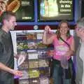 At the cinema, Jess chooses some sweets, Mother and Mike Visit, Aldringham, Suffolk - 26th May 2004
