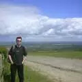 A selfie on Povington - this camera's 10,000th pic, Corfe Castle Camping, Corfe, Dorset - 30th May 2004