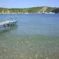 A wheeled boat pontoon, Corfe Castle Camping, Corfe, Dorset - 30th May 2004