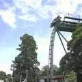 Oblivion is ready to drop, A Trip to Alton Towers, Staffordshire - 19th June 2004