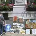DH scopes out some art by Lloyds Bank, Longview at the Waterfront, and a Trip to the Shops, Norwich, Norfolk - 27th June 2004