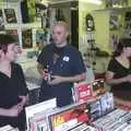Hazel, Mark and Donna in Revs, Longview play Revolution Records, Diss, Norfolk - 2nd July 2004