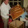 Charlie Haylock gets his rhythm box out, The BBs do a Wedding Gig and the BSCC go Sheep Rustling, Gislingham and Redgrave, Suffolk - 10th July 2004
