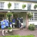 Our next stop is The Cottage in Thorpe, Norwich, The BSCC Annual Sponsored Bike Ride, The Cottage, Thorpe St. Andrew, Norwich  - 18th July 2004