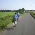 Pippa and Bill, The BSCC Annual Sponsored Bike Ride, The Cottage, Thorpe St. Andrew, Norwich  - 18th July 2004