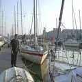 A view up the pontoon, Cowes Weekend, Cowes, Isle of Wight - 7th August 2004