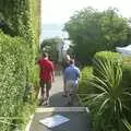 Heading out of the RCYC, Cowes Weekend, Cowes, Isle of Wight - 7th August 2004