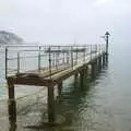 A pontoon, and the Needles light house, Cowes Weekend, Cowes, Isle of Wight - 7th August 2004