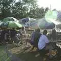 The beer garden of the Wilford Bridge, A BSCC Splinter Group Camping Trip, Shottisham, Suffolk - 13th August 2004