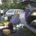 Another morning, another camp fry up, A BSCC Splinter Group Camping Trip, Shottisham, Suffolk - 13th August 2004