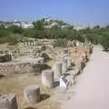 The remains of the Middle Stoa, A Postcard From Athens: A Day Trip to the Olympics, Greece - 19th August 2004