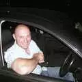 Gov in his motor, Paul's Stag Night, Brome, Scole and Bressingham - Friday 20th August 2004