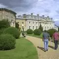 Wandering off to the east wing, A Trip to Ickworth House, Horringer, Suffolk - 22nd August 2004