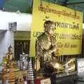 Another gold-leafed statue, A Working Trip to Bangkok, Thailand - 2nd October 2004