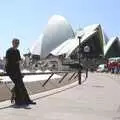 Nosher on Bennelong Point, Sydney, New South Wales, Australia - 10th October 2004