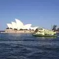A ferry trundles past the Opera House, Sydney, New South Wales, Australia - 10th October 2004