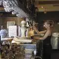 Behind the bar at the Nelson, Sydney, New South Wales, Australia - 10th October 2004