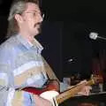 Rob twangs away on guitar, The BBs Rehearse and the WI Market, Diss, Norfolk - 9th November 2004