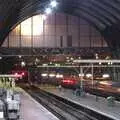 A train pulls out of Kings Cross, London in the Rain - 18th November 2004