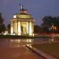 The Wellington Memorial at Hyde Park Corner, London in the Rain - 18th November 2004