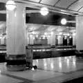 The lights under the far end of the platform, London in the Rain - 18th November 2004