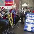 New Buckenham Silver Band in Diss, Saturday Moos and a Wander Round the Cowshed, Thrandeston, Suffolk - 11th December 2004