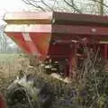 A derelict seed drill, Saturday Moos and a Wander Round the Cowshed, Thrandeston, Suffolk - 11th December 2004