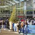 Skating outside The Forum, Christmas Shopping and a Carol Service, Norwich and Thrandeston - 19th December 2004