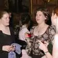 Clare, Liz and Cath, Qualcomm Cambridge's Christmas Do, King's College, Cambridge - 22nd December 2004