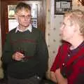 Uncle Mick and Bill, Christmas Day at the Brome Swan, Brome, Suffolk - 25th December 2004