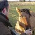 DH, the horse whsiperer, Boxing Day Rambles, Hoxne and Oakley, Suffolk - 26th December 2004