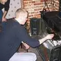 Bill has a go, Sausages at the Swan Inn, and Revs Gets Decorated, Diss and Brome - 7th January 2005