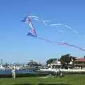 A kite flyer in Marina Park, A Trip to San Diego, California, USA - 11th January 2005