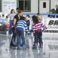 Kids are ice skating in California, A Trip to San Diego, California, USA - 11th January 2005