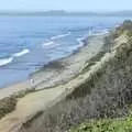 A view of the sea near Torrey Pines, A Trip to San Diego, California, USA - 11th January 2005