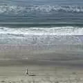 A lone walker on the beach, A Trip to San Diego, California, USA - 11th January 2005