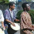 Some traditional drumming, Martin Luther King Day and Gomez at the Belly Up, San Diego, California, US - 15th January 2005