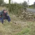 Dry stone walling, The Old Man's 70th Birthday, Pontefract, West Yorkshire - 29th January 2005