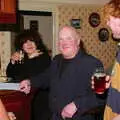 Alan Warren is at the bar, Fiddler on the Roof and a Railway Inn Quiz, Gislingham and Mellis, Suffolk - 17th February 2005