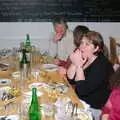 Sis is flustered, Mike's 70th Birthday, Christchurch, Dorset - 12th March 2005