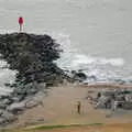 Nosher's favourite groyne at Barton on Sea, A Walk Around Lymington, and Luke Leaves Qualcomm Cambridge - 13th March 2005