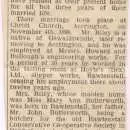 Newspaper article referring to the previous photo, 1946, Nosher's Family History - 1880-1955