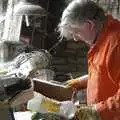 Richard, Phil's uncle, clears out, An Elegy for a Shed, Hopton, Suffolk - 28th March 2005
